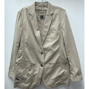 Vtg Lauren Jeans Company Authentic Dry Goods Supplies Women's Jacket Blazer 12